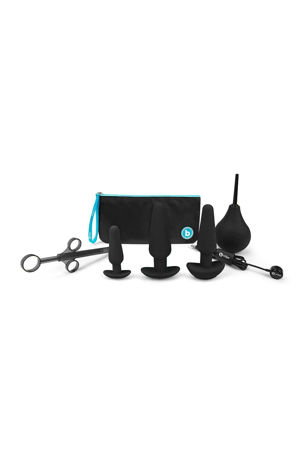 Zestaw treningowy Anal Education Set Blue b-Vibe 7 Zestaw treningowy Anal Education Set Blue b-Vibe