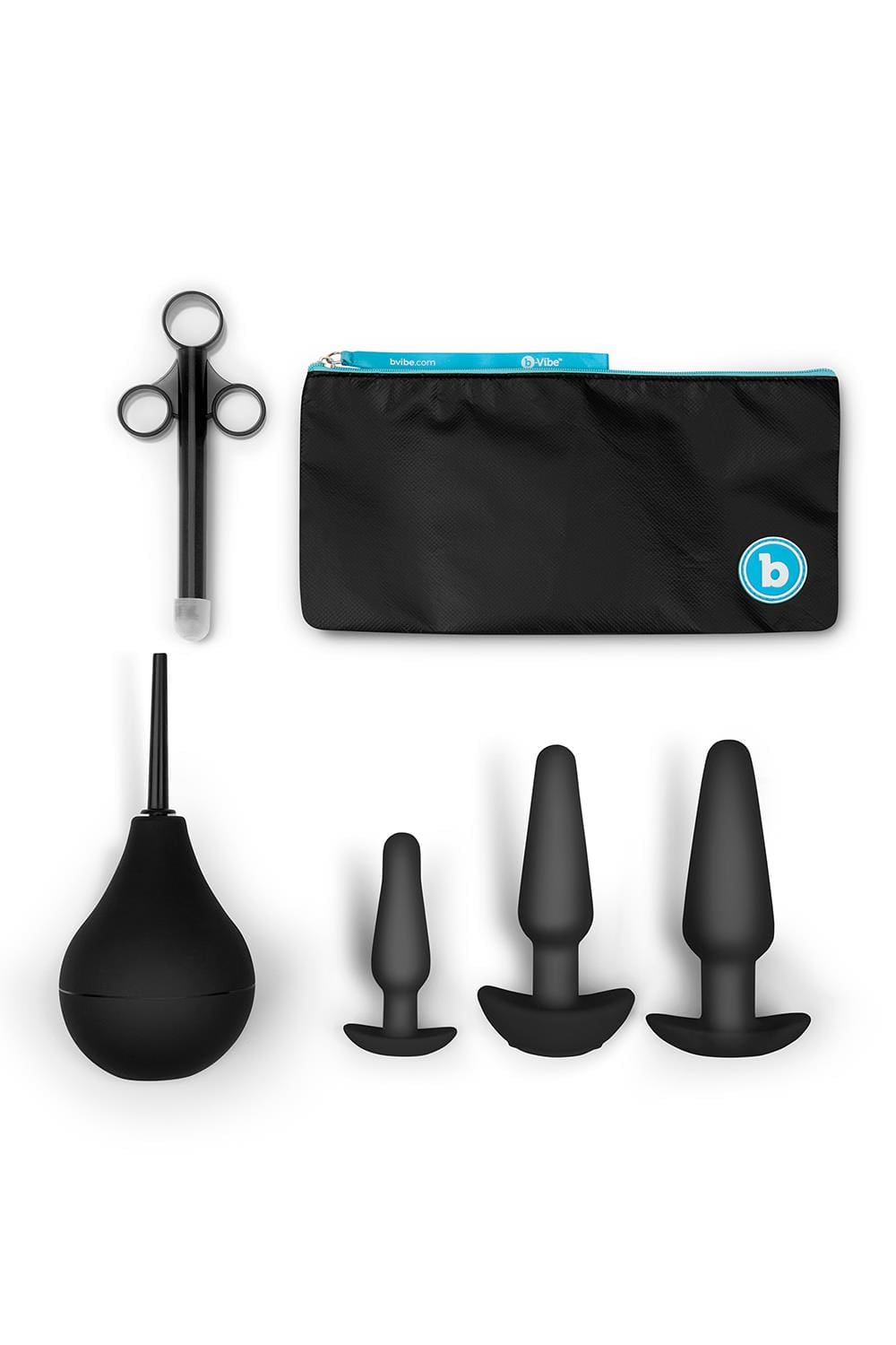 Zestaw zabawek analnych Anal Education Set Black b-Vibe 4 Zestaw zabawek analnych Anal Education Set Black b-Vibe
