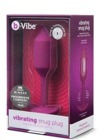 Korek analny Vibrating Snug Plug 2 Rose b-Vibe