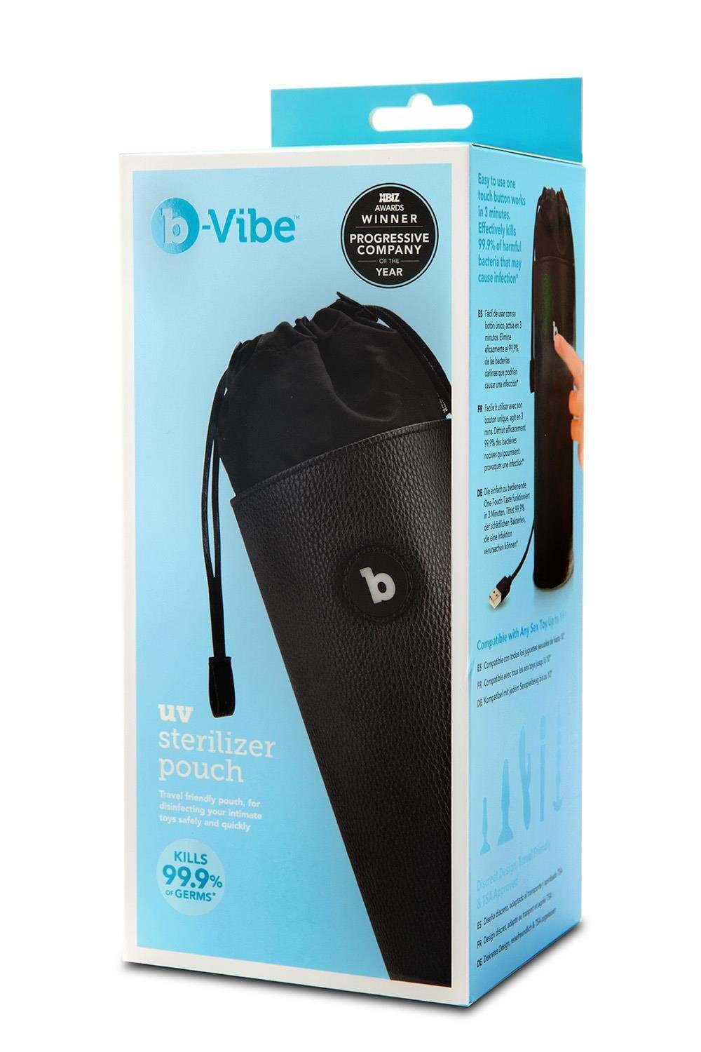 Sterylizator do zabawek erotycznych Uv Sterilizer b-Vibe 8 Sterylizator do zabawek erotycznych Uv Sterilizer b-Vibe