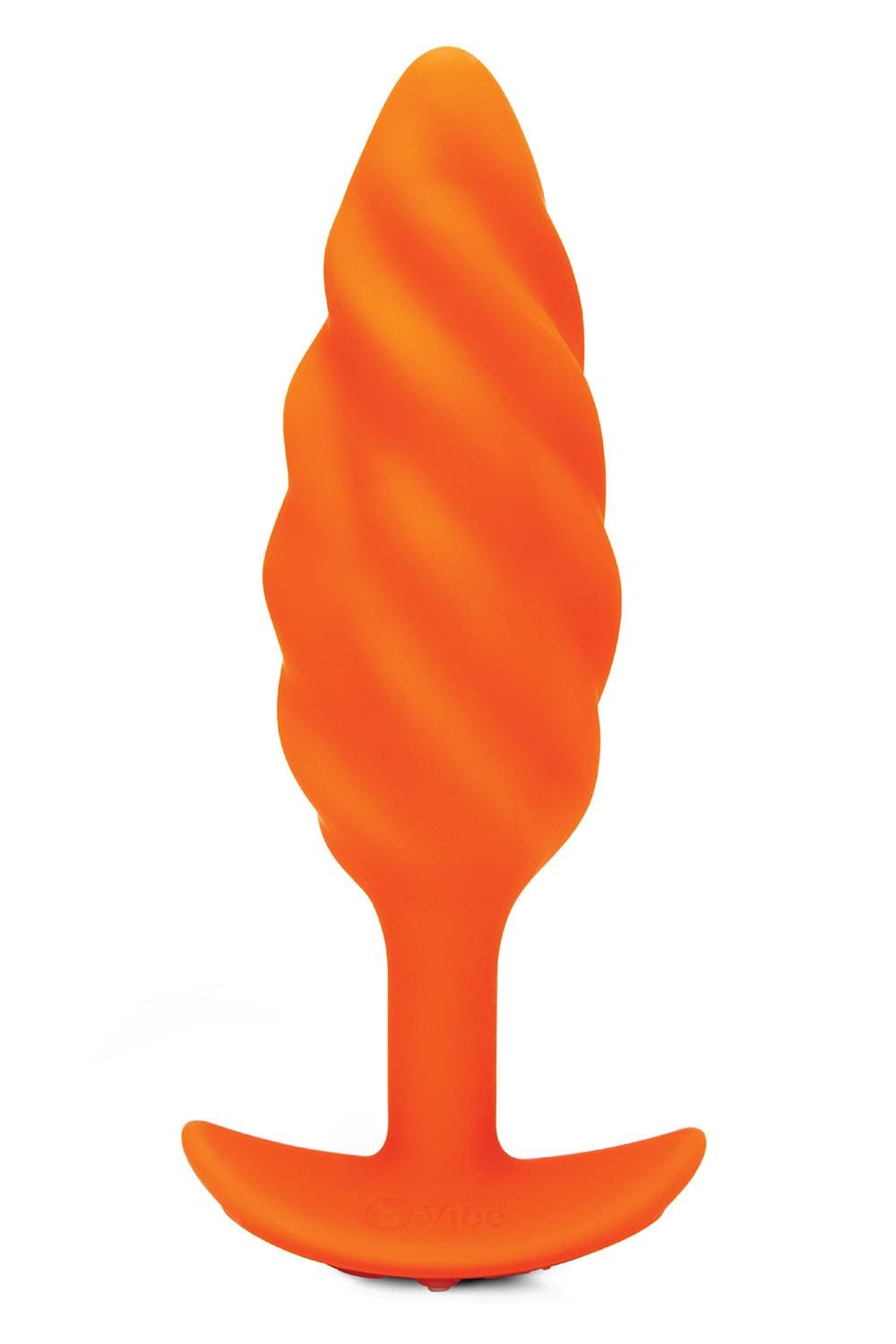 Korek analny Swirl Texture Plug Orange b-Vibe 5 Korek analny Swirl Texture Plug Orange b-Vibe