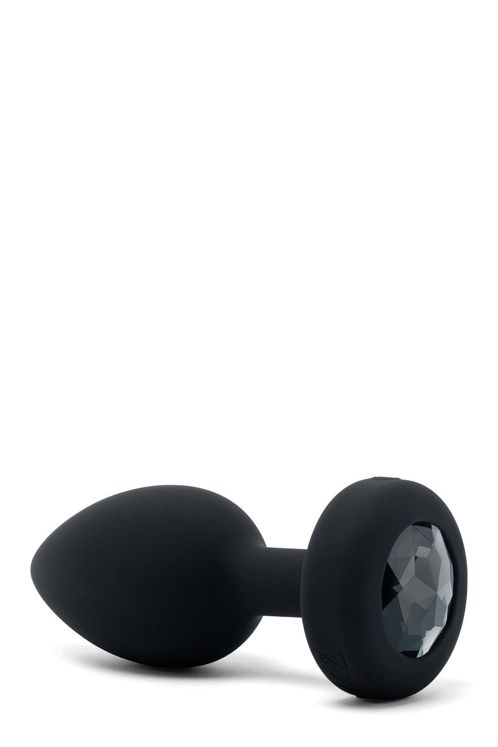 Korek analny Vibrating Jewel Plug M/L Black b-Vibe 7 Korek analny Vibrating Jewel Plug M/L Black b-Vibe