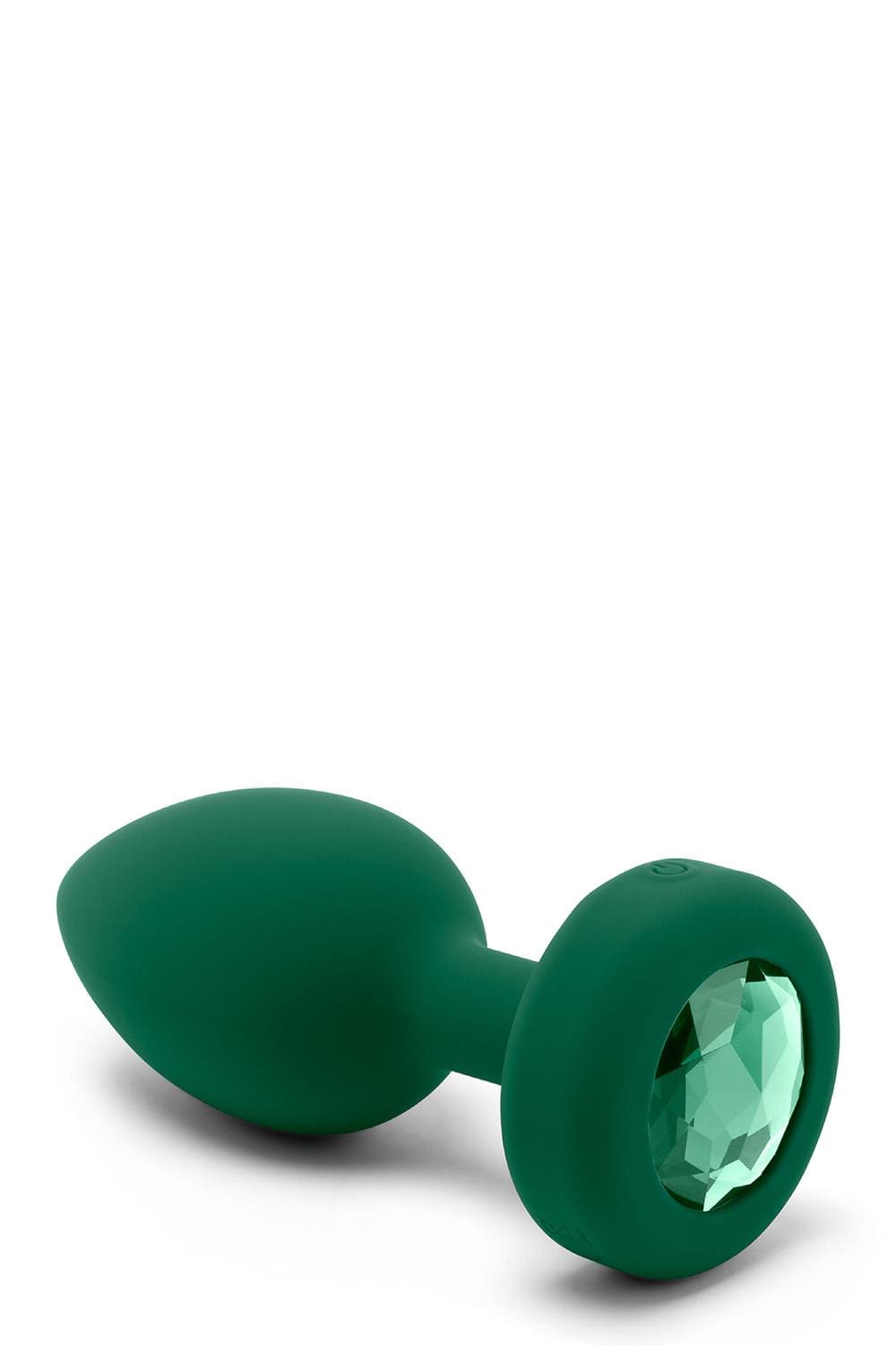Korek analny Vibrating Jewel Plug M/L Emerald Green b-Vibe 7 Korek analny Vibrating Jewel Plug M/L Emerald Green b-Vibe