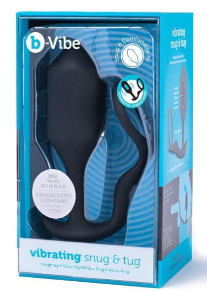Korek analny Vibrating Snug & Tug Xl Black b-Vibe