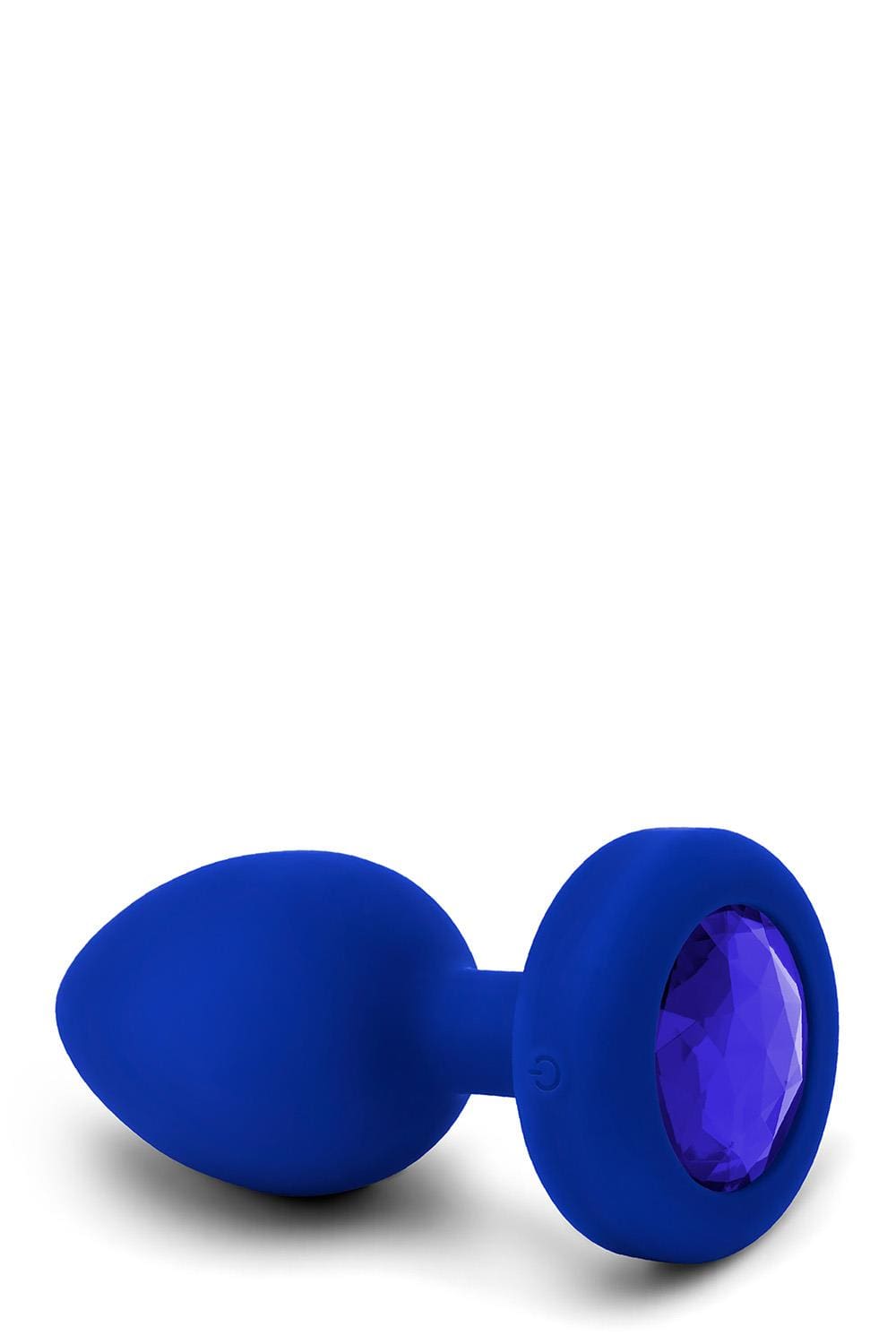 Korek analny Vibrating Jewel Plug L/Xl Navy b-Vibe 7 Korek analny Vibrating Jewel Plug L/Xl Navy b-Vibe
