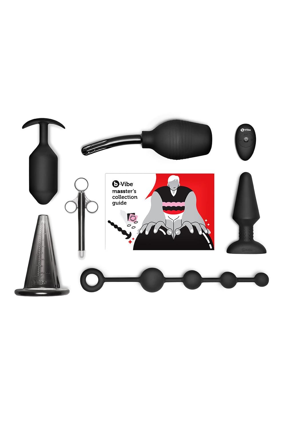Zestaw zabawek analnych Master'S Degree Edition b-Vibe 4 Zestaw zabawek analnych Master'S Degree Edition b-Vibe