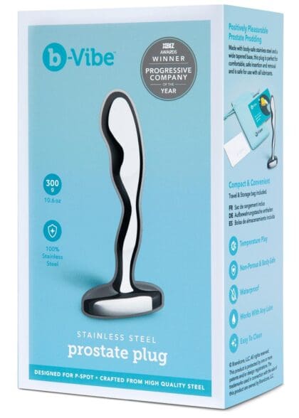 Masażer prostaty Stainless Steel Prostate Plug b-Vibe