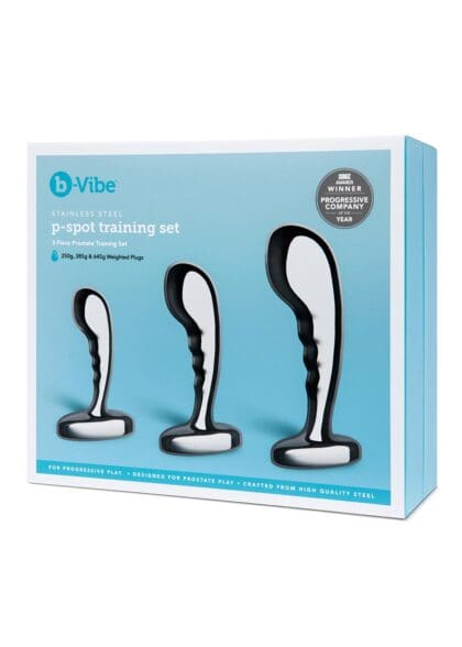 Zestaw treningowy Stainless Steel P Spot Training Set b-Vibe