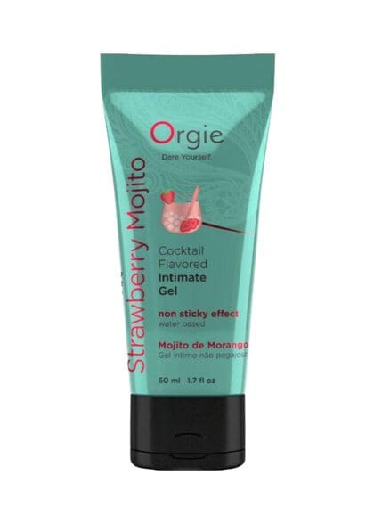 Lubrykant Jadalny Lube Tube Cocktail Strawberry Mojito 50Ml Orgie