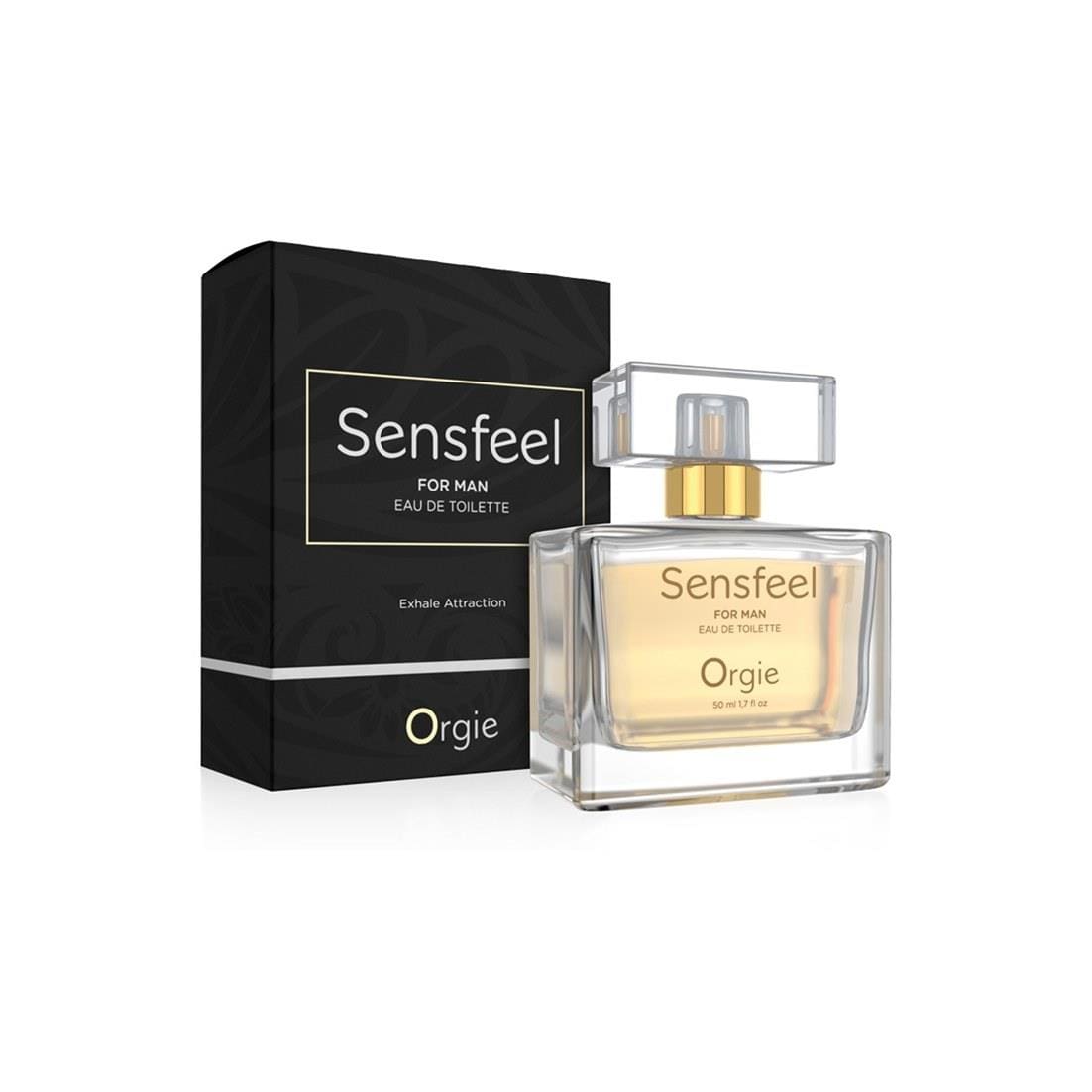 Feromony Męskie Sensfeel For Man 50Ml Orgie 4 Feromony Męskie Sensfeel For Man 50Ml Orgie