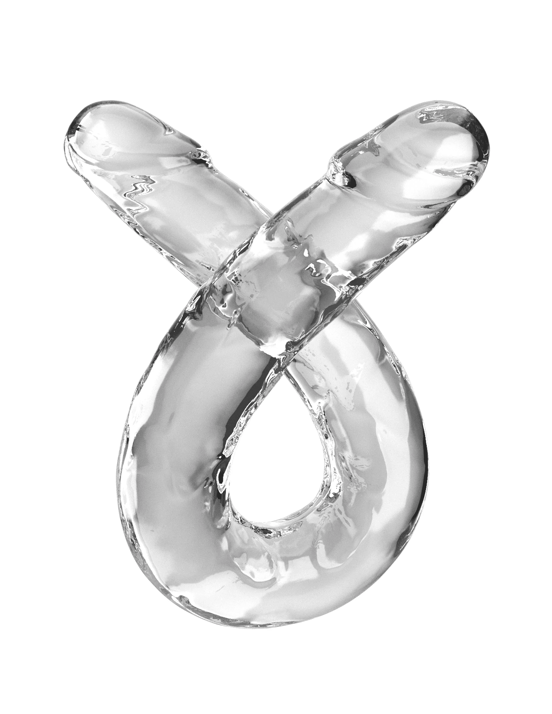 Podwójne dildo 46 cm King Cock Clear Double Dildo 18" Pipedream 4 Podwójne dildo 46 cm King Cock Clear Double Dildo 18" Pipedream