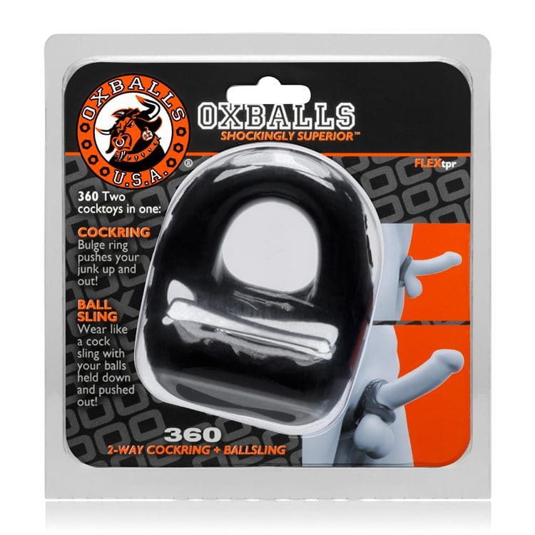 Pierścień na penisa i jądra 360 Cockring & Ballsling Oxballs 6 Pierścień na penisa i jądra 360 Cockring & Ballsling Oxballs
