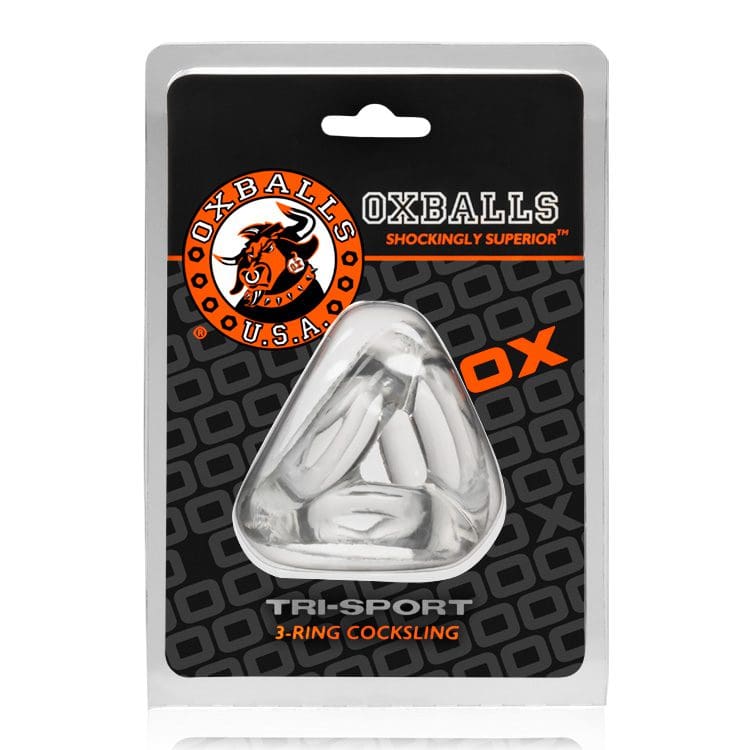 Pierścień na penisa i jądra Tri-Squeeze Cocksling Oxballs 5 Pierścień na penisa i jądra Tri-Squeeze Cocksling Oxballs