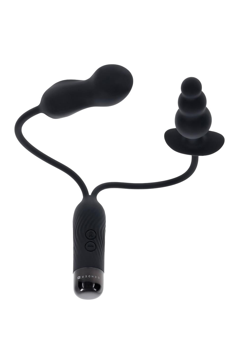 Podwójny Wibrator Analny Double My Pleasure Gender X 5 Podwójny Wibrator Analny Double My Pleasure Gender X
