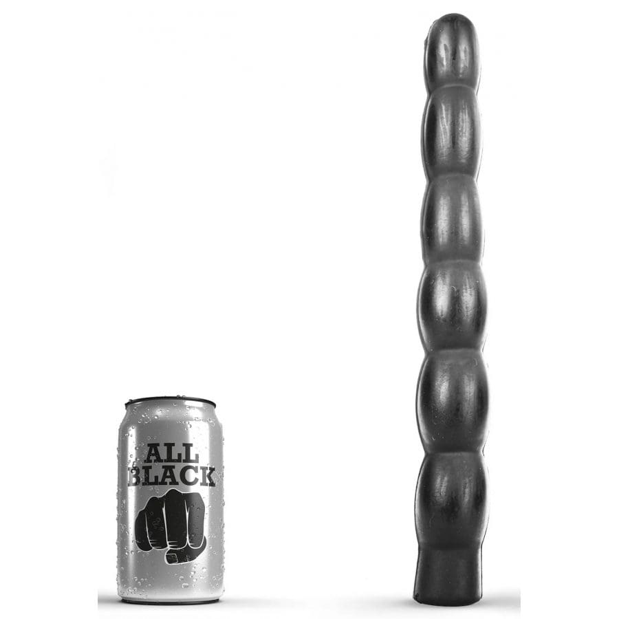 Dildo AB16 Stem 28 x 4cm All Black 5 Dildo AB16 Stem 28 x 4cm All Black