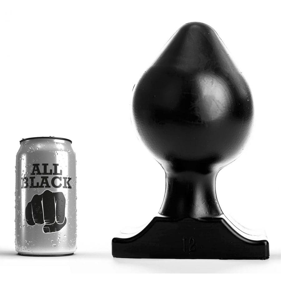 Korek analny AB76 Raymond Butt Plug 22,5 x 12cm All Black 6 Korek analny AB76 Raymond Butt Plug 22,5 x 12cm All Black