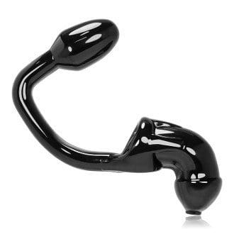 Pas cnoty z korkiem analnym Tailpipe Cock Cage Anal Lock Oxballs