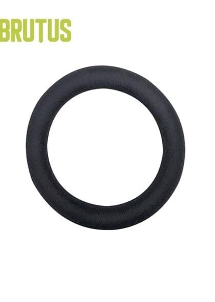 Silikonowy pierścień erekcyjny Brutus Slim Donut Silicone Cock Ring Black 55 mm