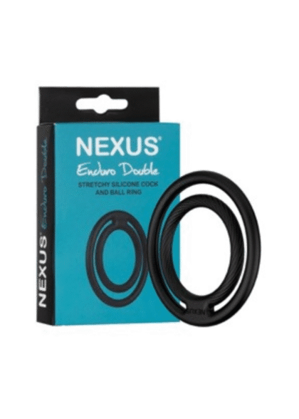 Pierścień Erekcyjny Double Enduro Cock And Ball Ring Nexus