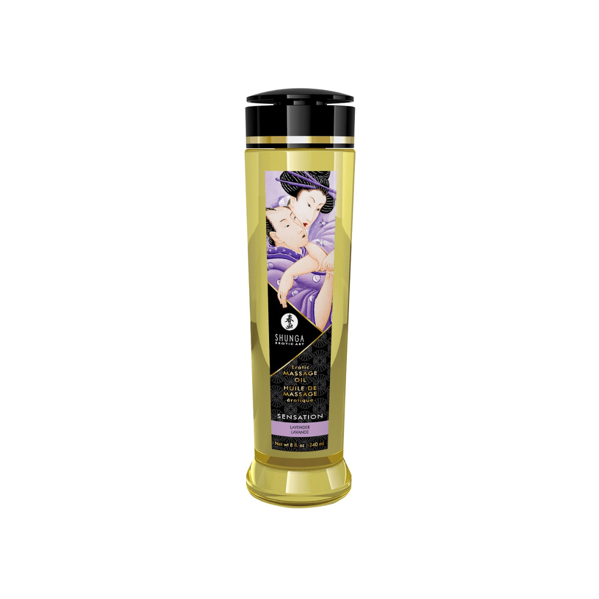 Olejek Erotic Massage Oil Sensation / Lavender 240Ml Shunga