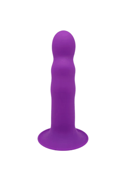 Silikonowe Dildo Premium Hitsens Model 3 Purple Adrien Lastic