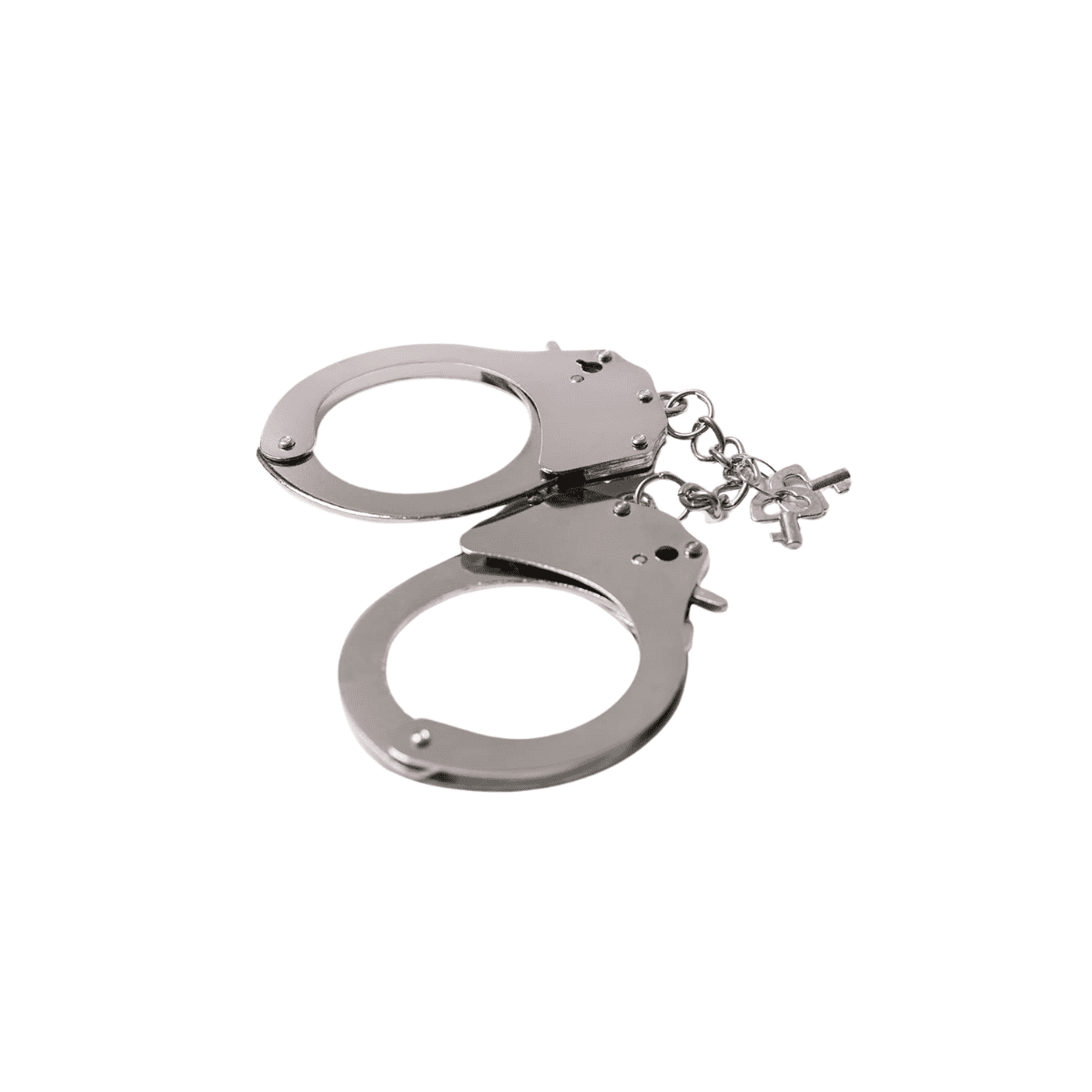 Metalowe Kajdanki Menottes Met Silver Adrien Lastic