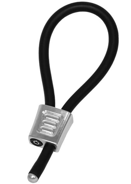 Prestige Electraloops 2 X Regulowany Cockring (Srebrny) ElectraStim