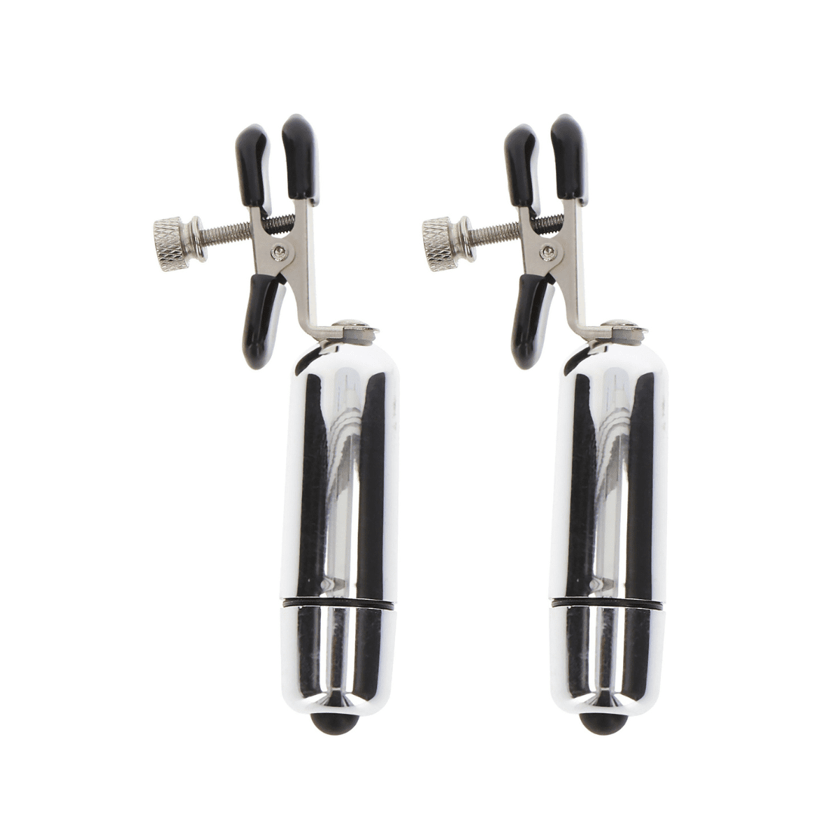 Klamerki Na Sutki Nipple Play Adjustable Vibrating Clamps Taboom