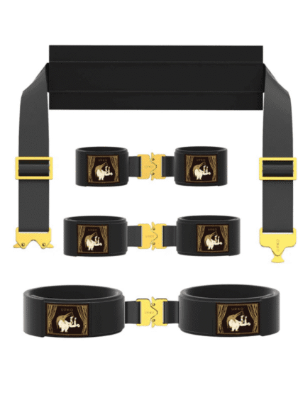 Zestaw Bdsm Clack Bondage Restraints Gear UPKO