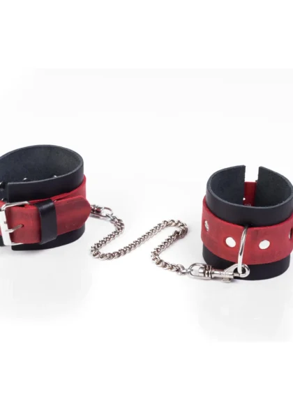 Kajdanki Crazy Horse Red S Whips