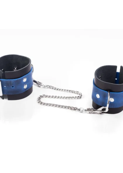 Kajdanki Crazy Horse Blue S Whips
