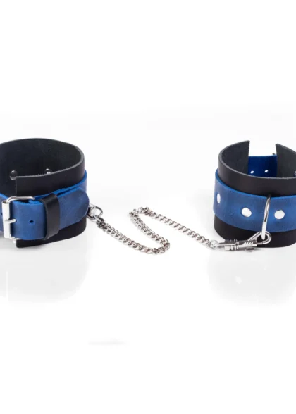 Kajdanki Crazy Horse Blue L Whips