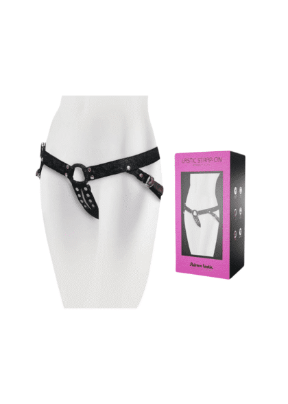 Bawełniany Strap-On Lastic Strap-On Rose-Black Adrien Lastic