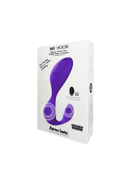 Wibrator Punktu G Mr.Hook + Lrs Lila Adrien Lastic