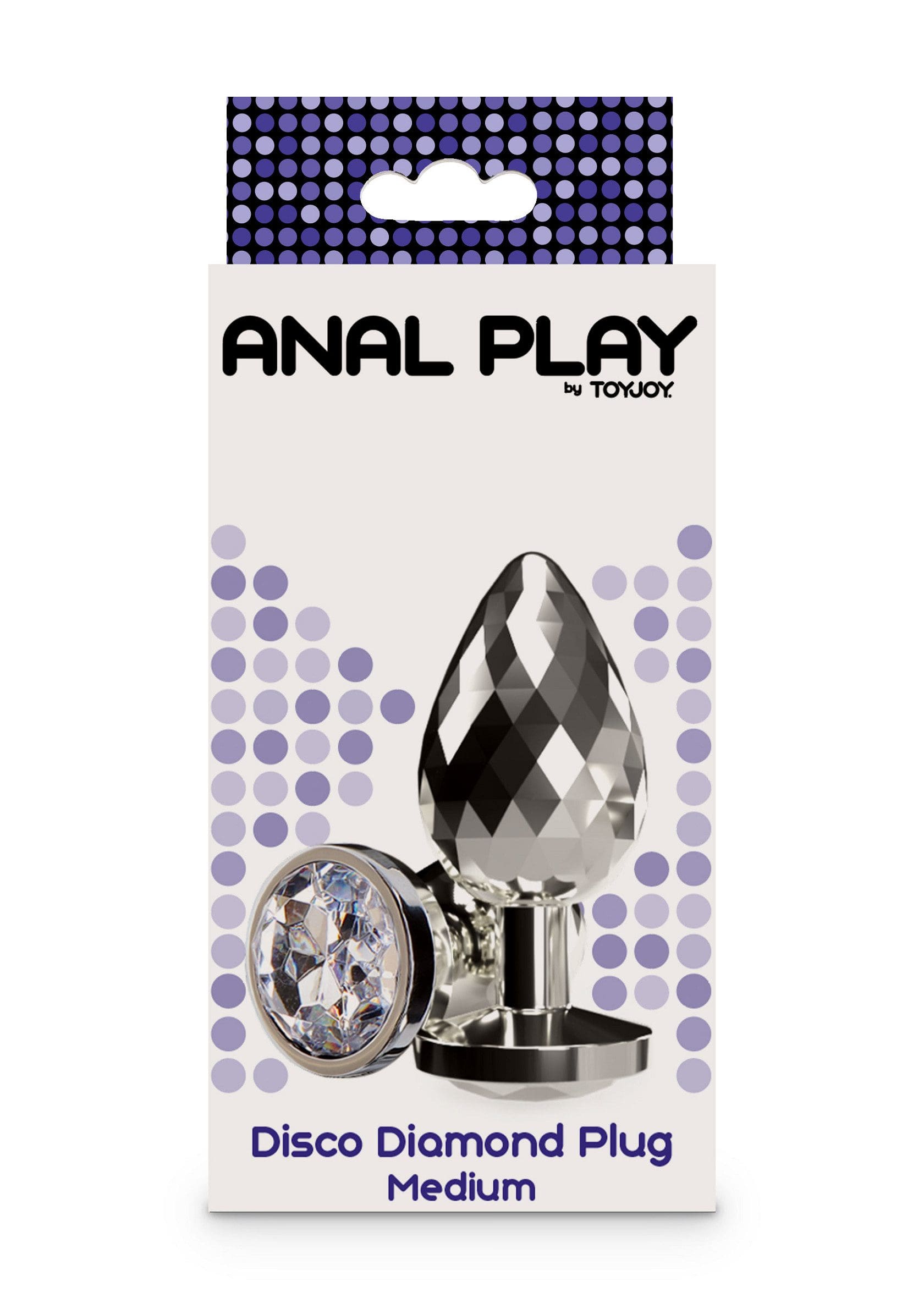 Korek Analny Z Kryształem Disco Diamond Plug Medium NS Novelties 6 Korek Analny Z Kryształem Disco Diamond Plug Medium NS Novelties