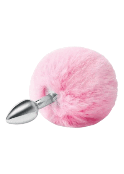 Korek Analny Króliczy Ogon Fluffy Bunny Pink Tail Whipsmart