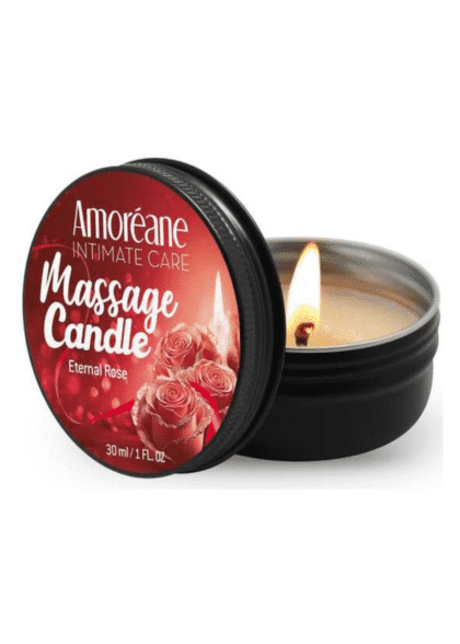 Świeca Do Masażu Massage Candle Eternal Rose 30Ml Amoreane