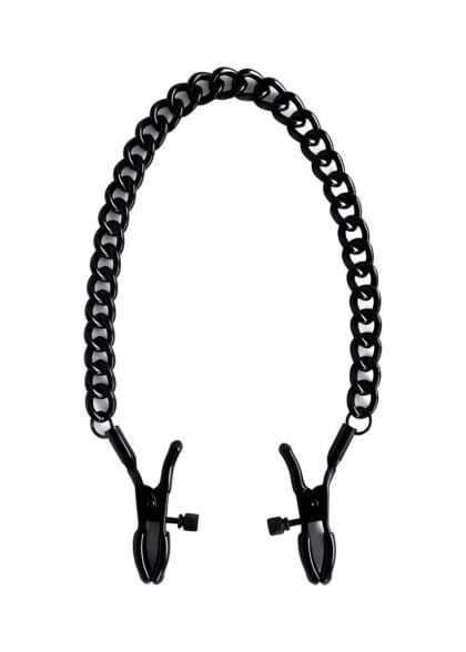 Zaciski na sutki CROCODILE Nipple Clamps Black Brutus
