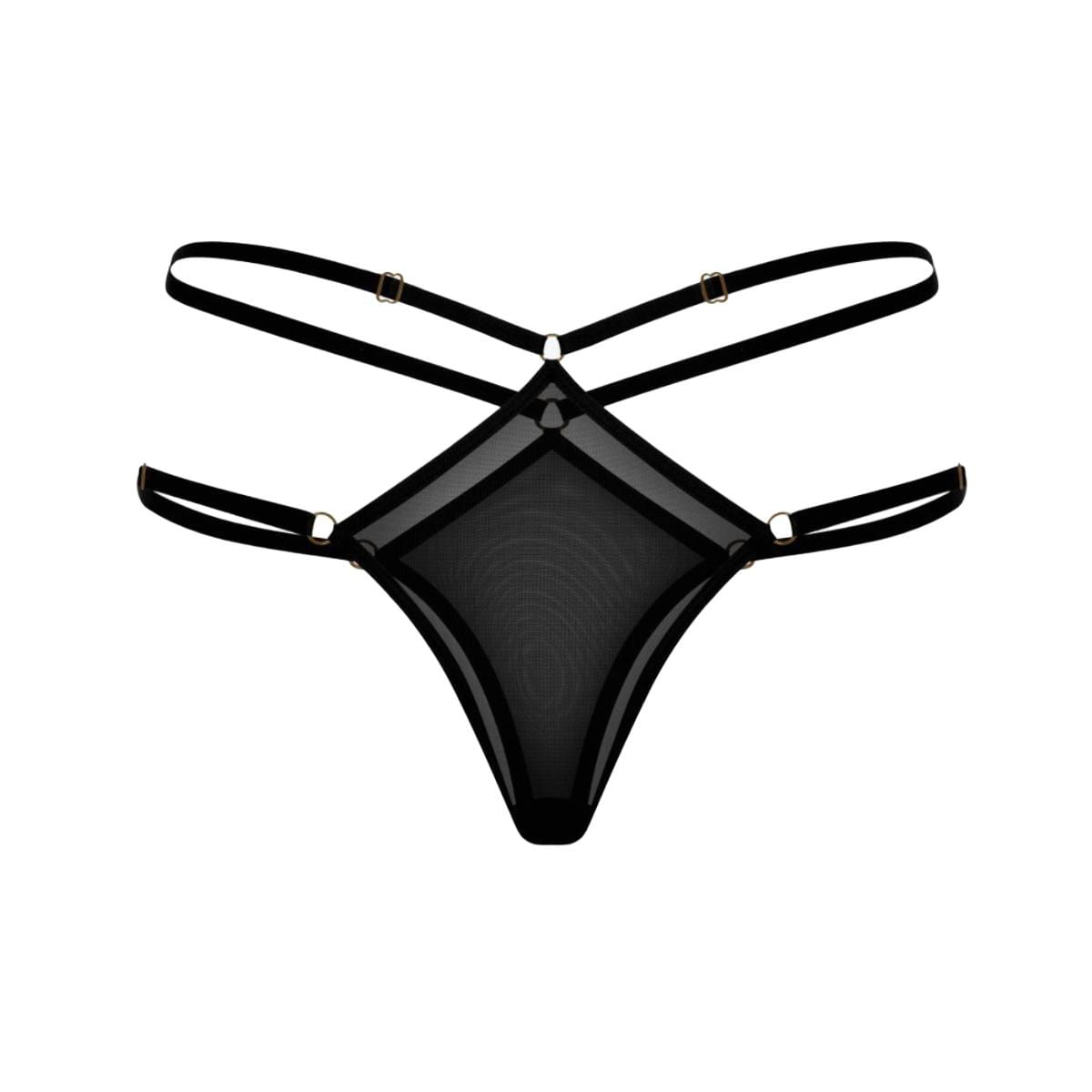 Reina Black Stringi Onesize Promees