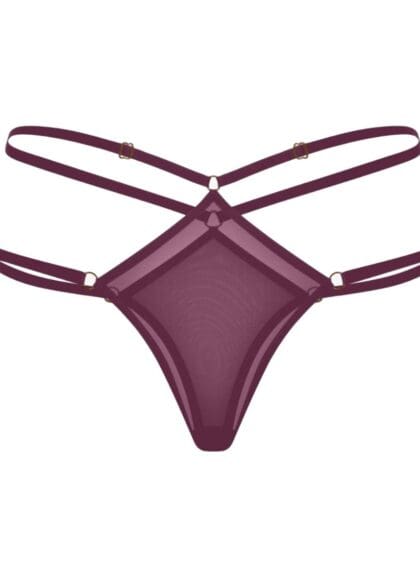 Reina Burgundy Stringi Onesize Promees