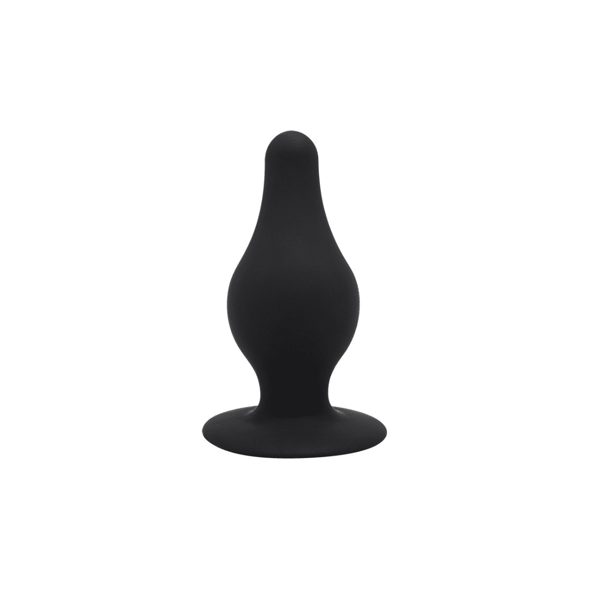 Korek Analny Plug Model 2 S 7,5 Cm Black Silexd