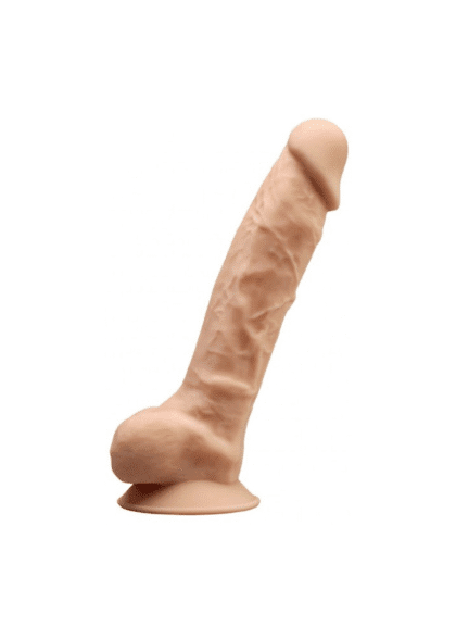 Silikonowe Dildo Model 1 20 Cm Flesh Silexd