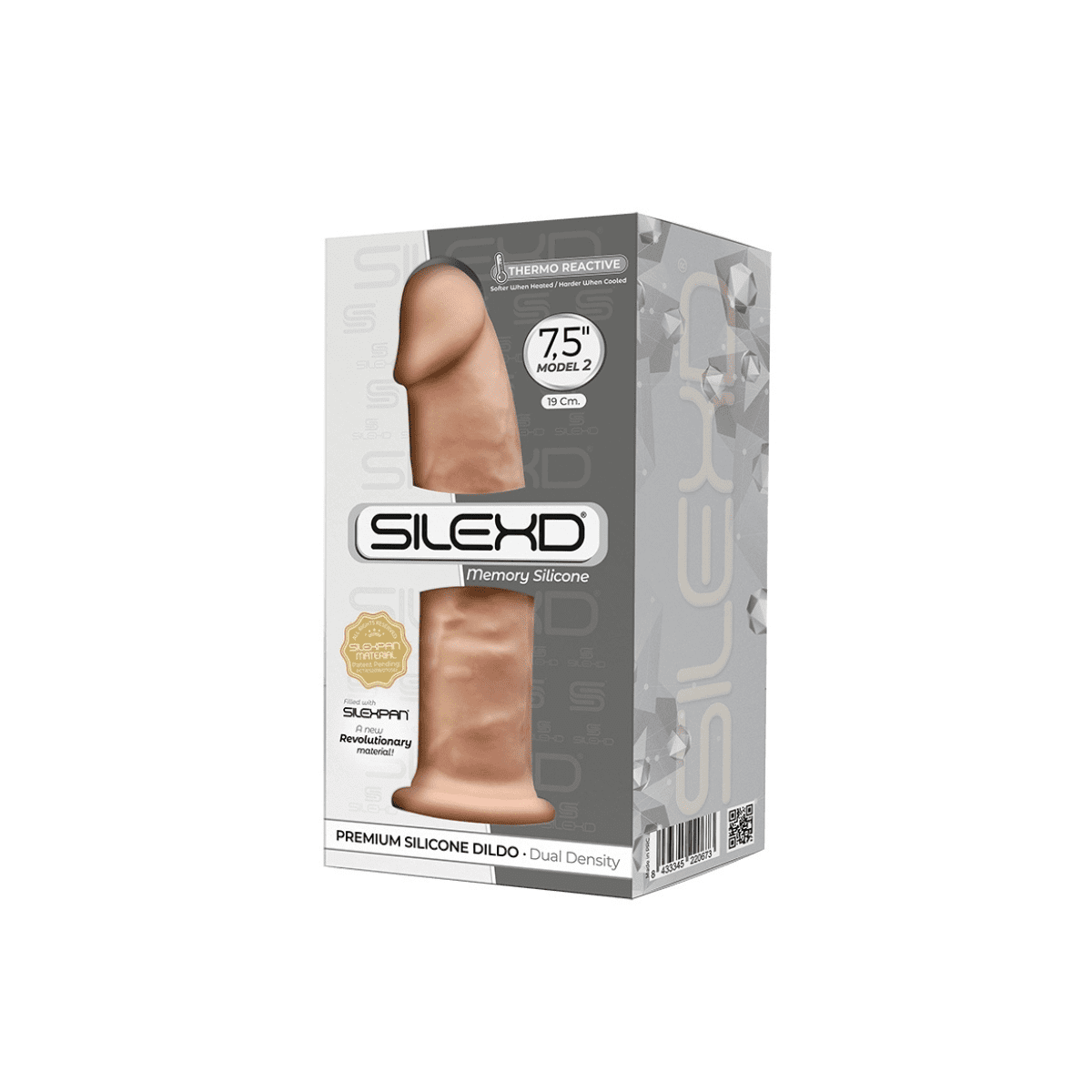 Silikonowe Dildo Model 2 19 Cm Flesh Silexd 4 Silikonowe Dildo Model 2 19 Cm Flesh Silexd