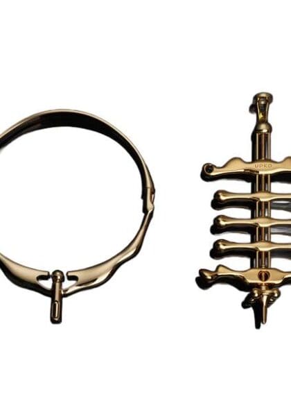 Migratory Bird Metal Collar & Fingers Clamps Set UPKO