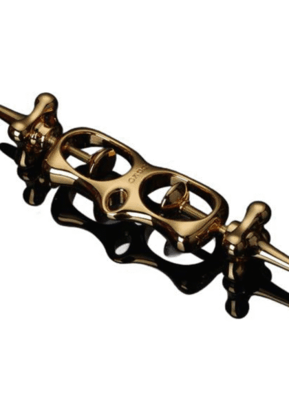 Finger Bound Play Collection-Metal Thumb Cuffs UPKO