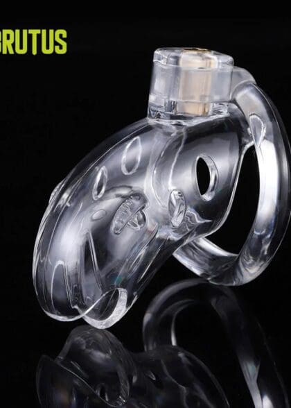 Pas cnoty Shark Cage Chastity Cage Clear Brutus 13 Pas cnoty Shark Cage Chastity Cage Clear Brutus