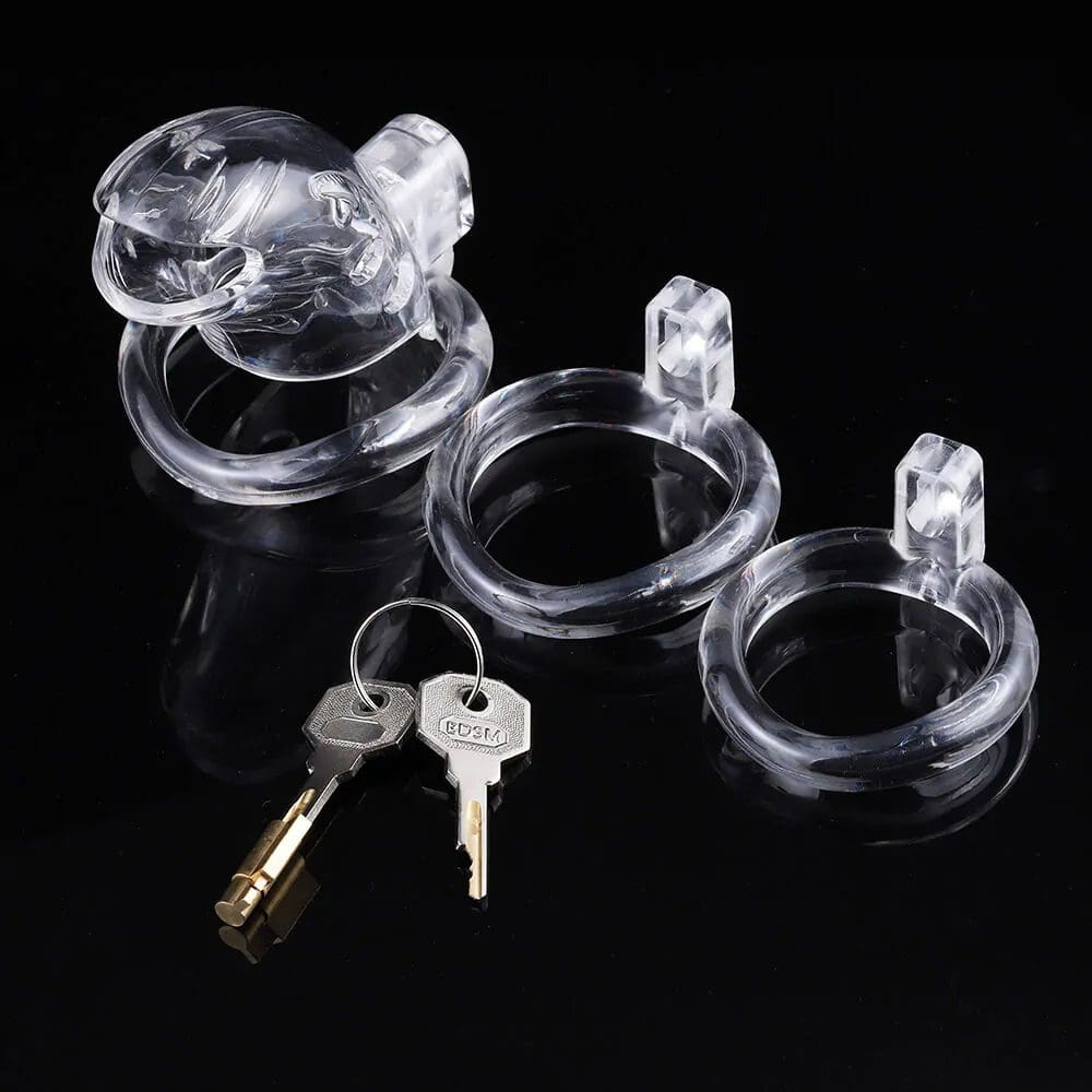 Pas cnoty Shark Cage Chastity Cage Clear Brutus 4 Pas cnoty Shark Cage Chastity Cage Clear Brutus