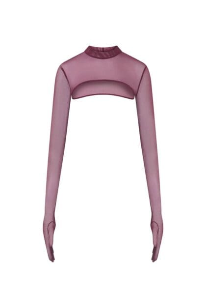 Vivien Burgundy Top Xs/S Promees
