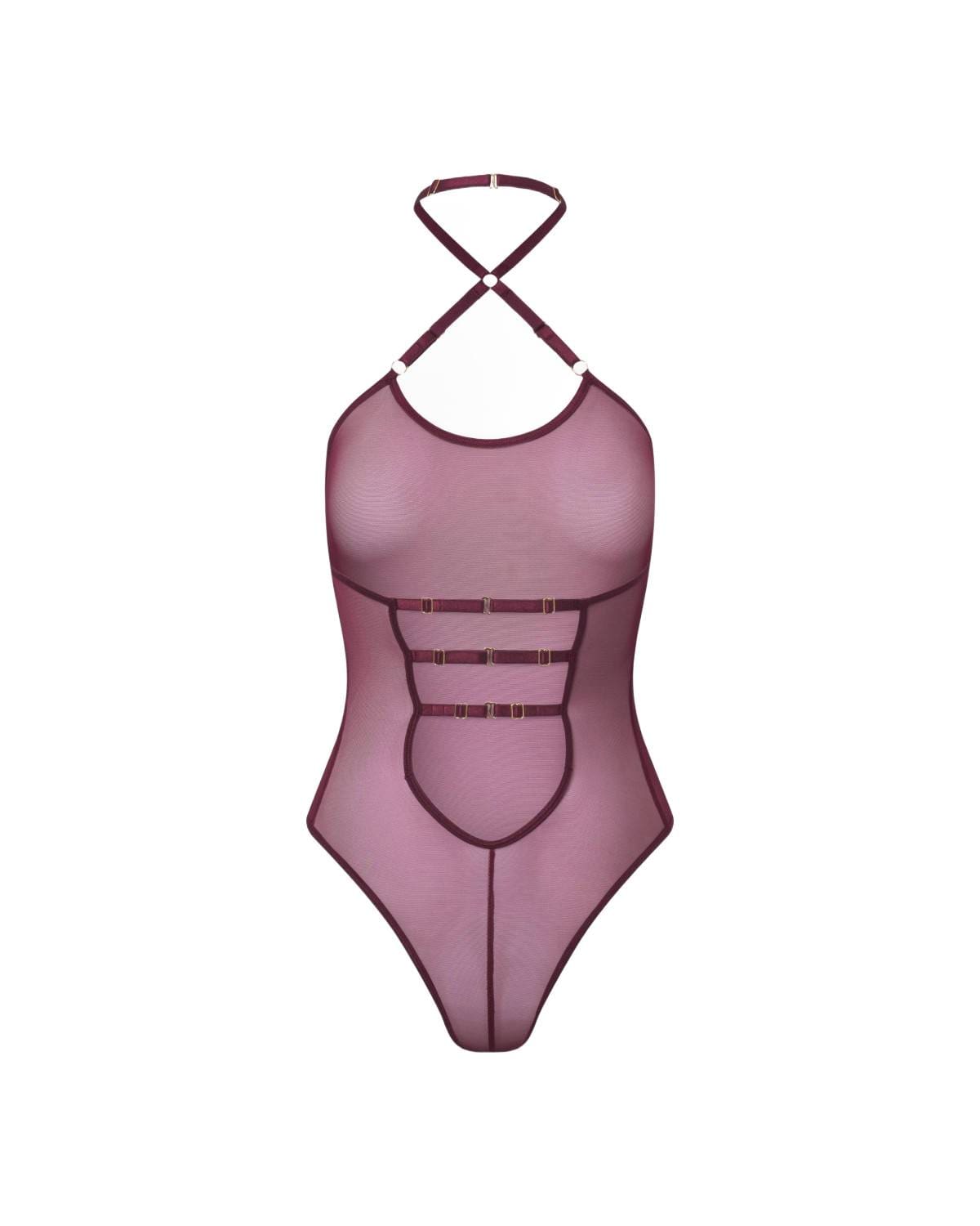 Batty Burgundy Body Xs/S Promees 4 Batty Burgundy Body Xs/S Promees