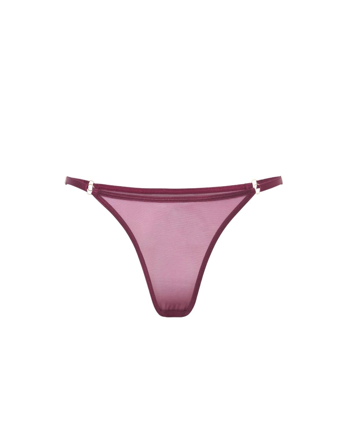 Ginny Burgundy Stringi S/M Promees 4 Ginny Burgundy Stringi S/M Promees